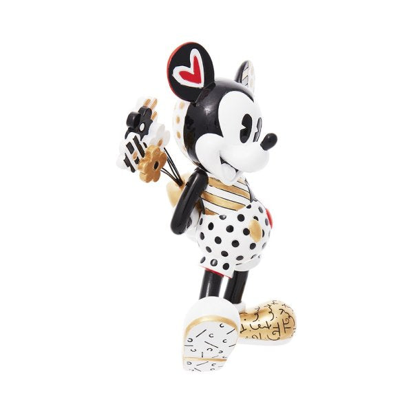 Disney Britto-Mickey-Mouse-Midas-Figur-berlindeluxe-maus-blumen-seite