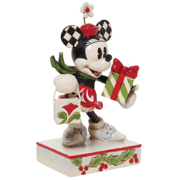 Minnie Mouse "mit Geschenken" Figur - Disney by Jim Shore