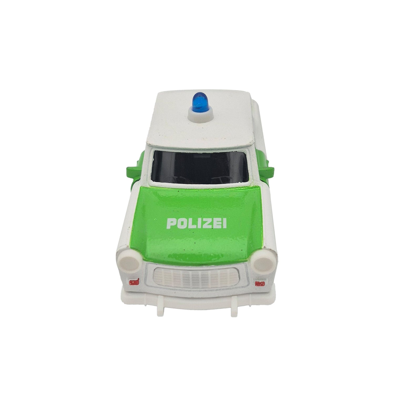 Miniatur Trabi DDR Kult-Auto 12cm im Polizei Outfit in verschiedenen Farben