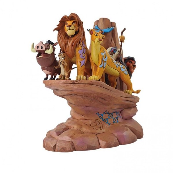 König-der-Löwen-Figur - Disney-Traditions-by-Jim-Shore-Medium-mufasa-loewe-timon-und-pumba