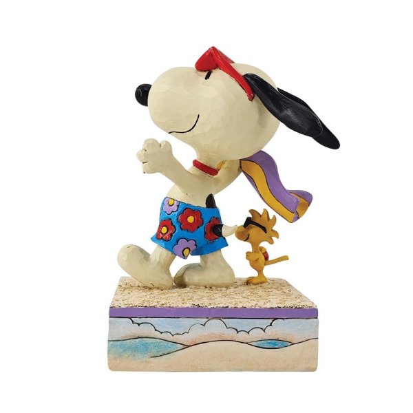 Peanuts Snoopy & Woodstock "Freunde am Strand" - Jim Shore Figur