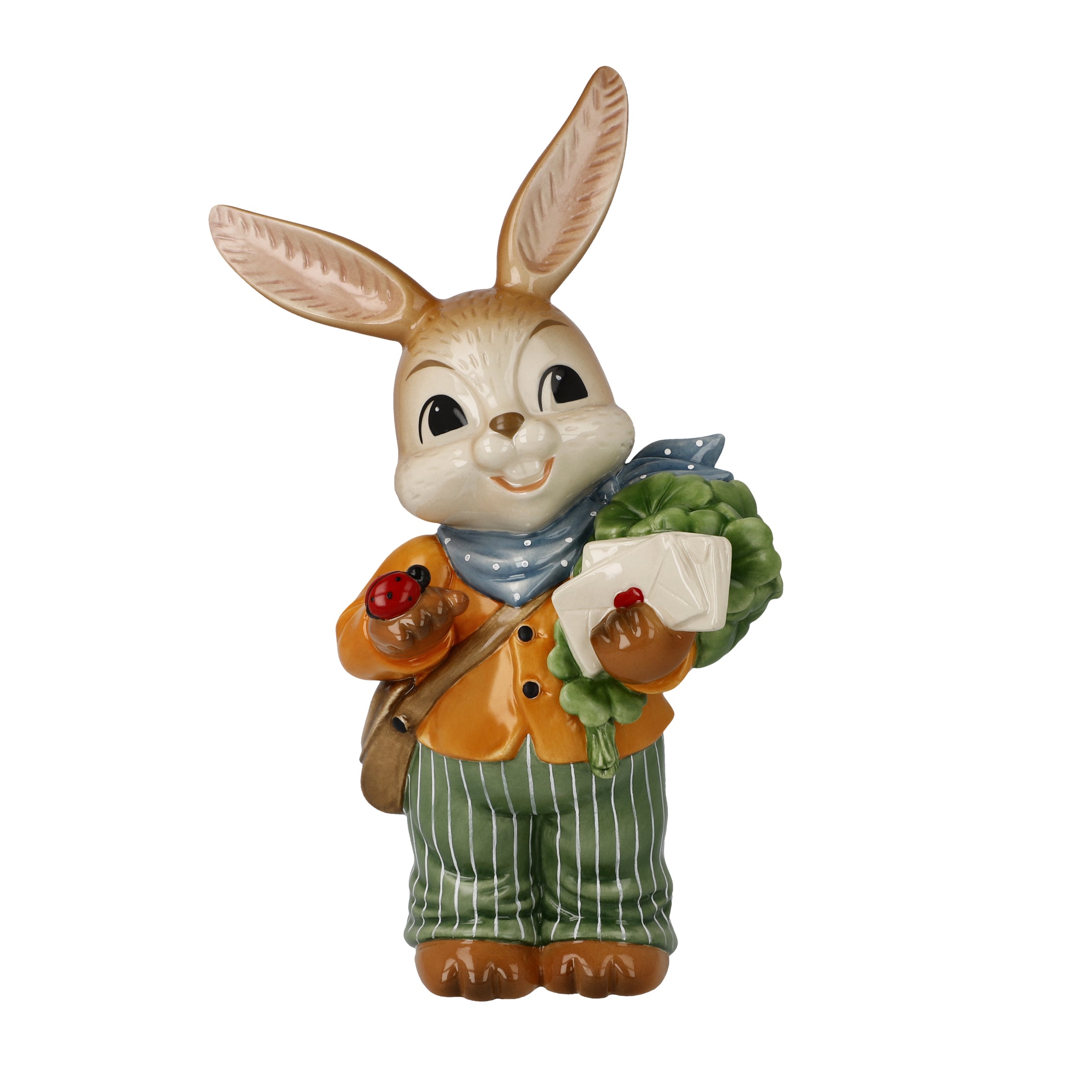 Goebel-Figur-Hase-Mit-guten-Wünschen-berlindeluxe-kleeblatt-kaefer-tasche