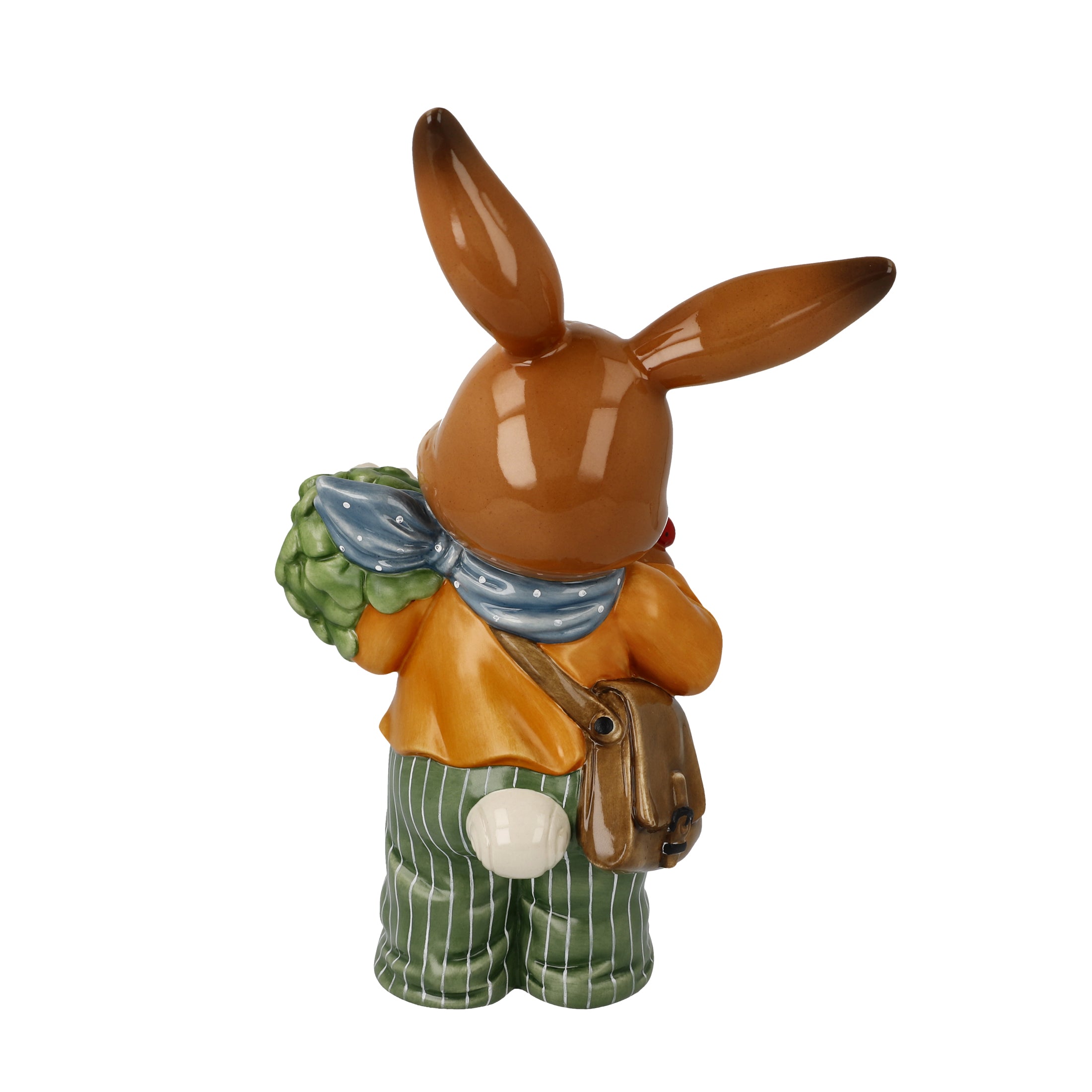 Goebel-Figur-Hase-Mit-guten-Wünschen-berlindeluxe-kleeblatt-kaefer-tasche-hinten