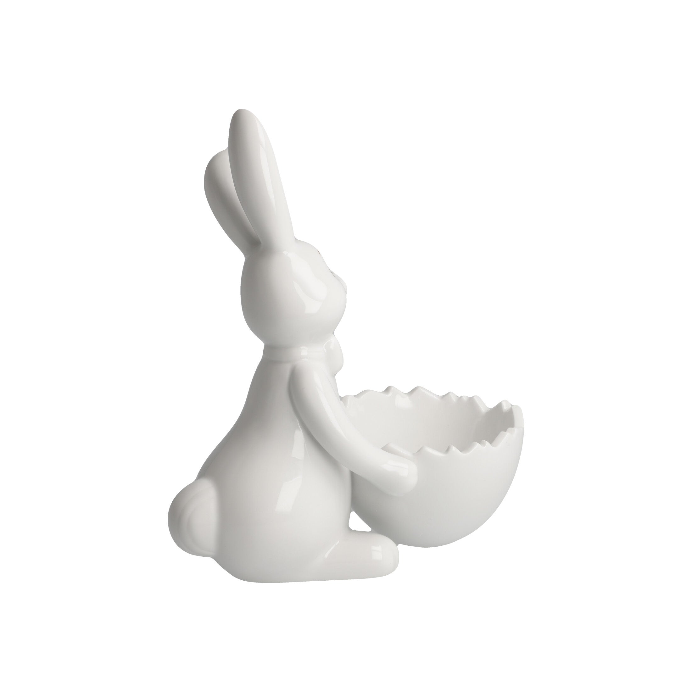 Goebel-Figur-Hase-Snow-White-Sweet-Boy-mit-Schale-berlindeluxe-eierschale-fliege-seite