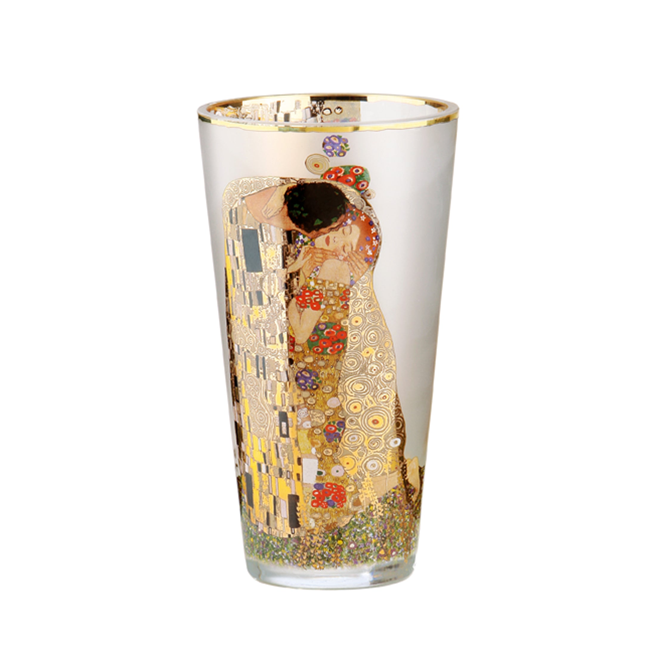 Klimt "The Kiss" vase medium