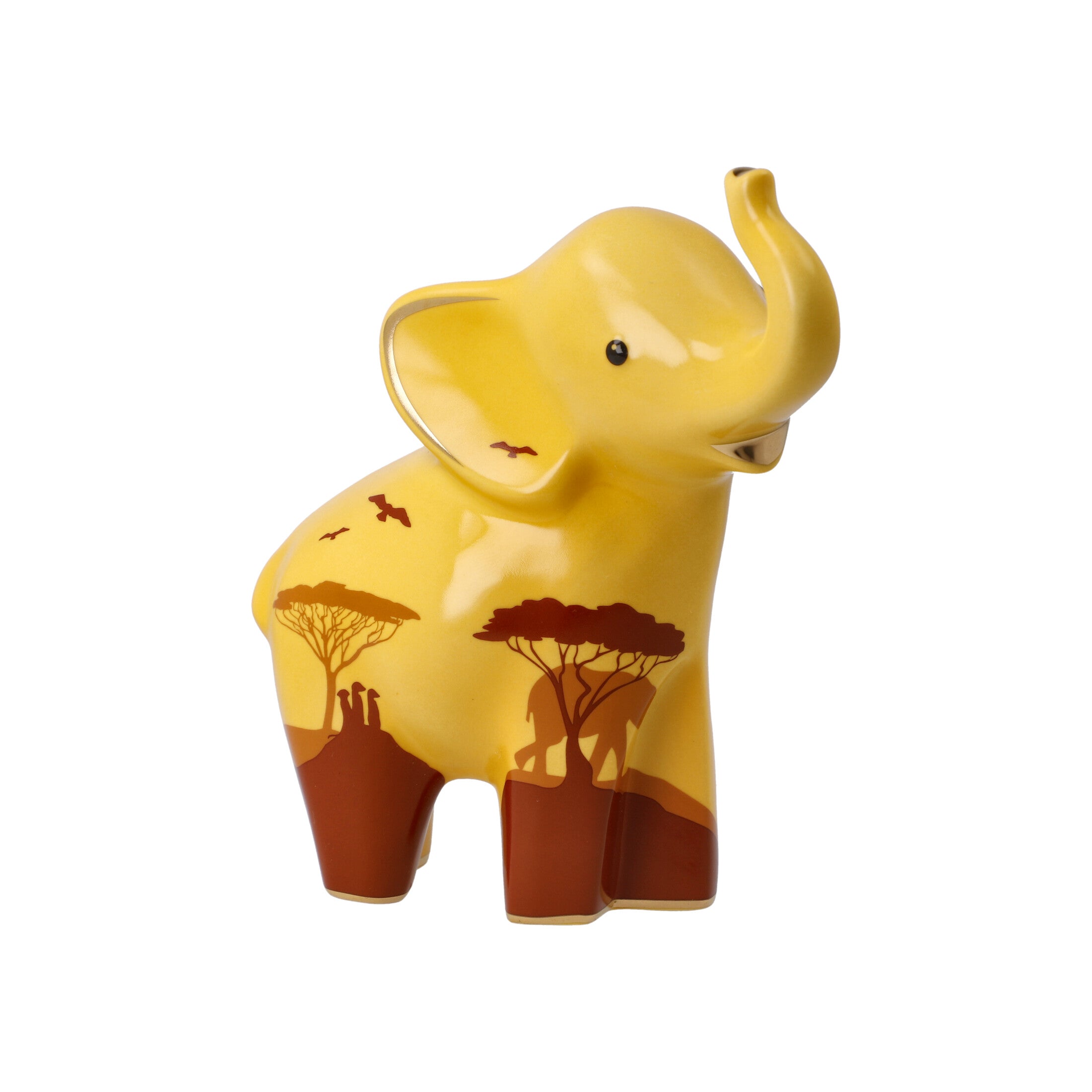 Goebel - Elephant Deluxe - Elefant Porzellanfigur Mukkoka