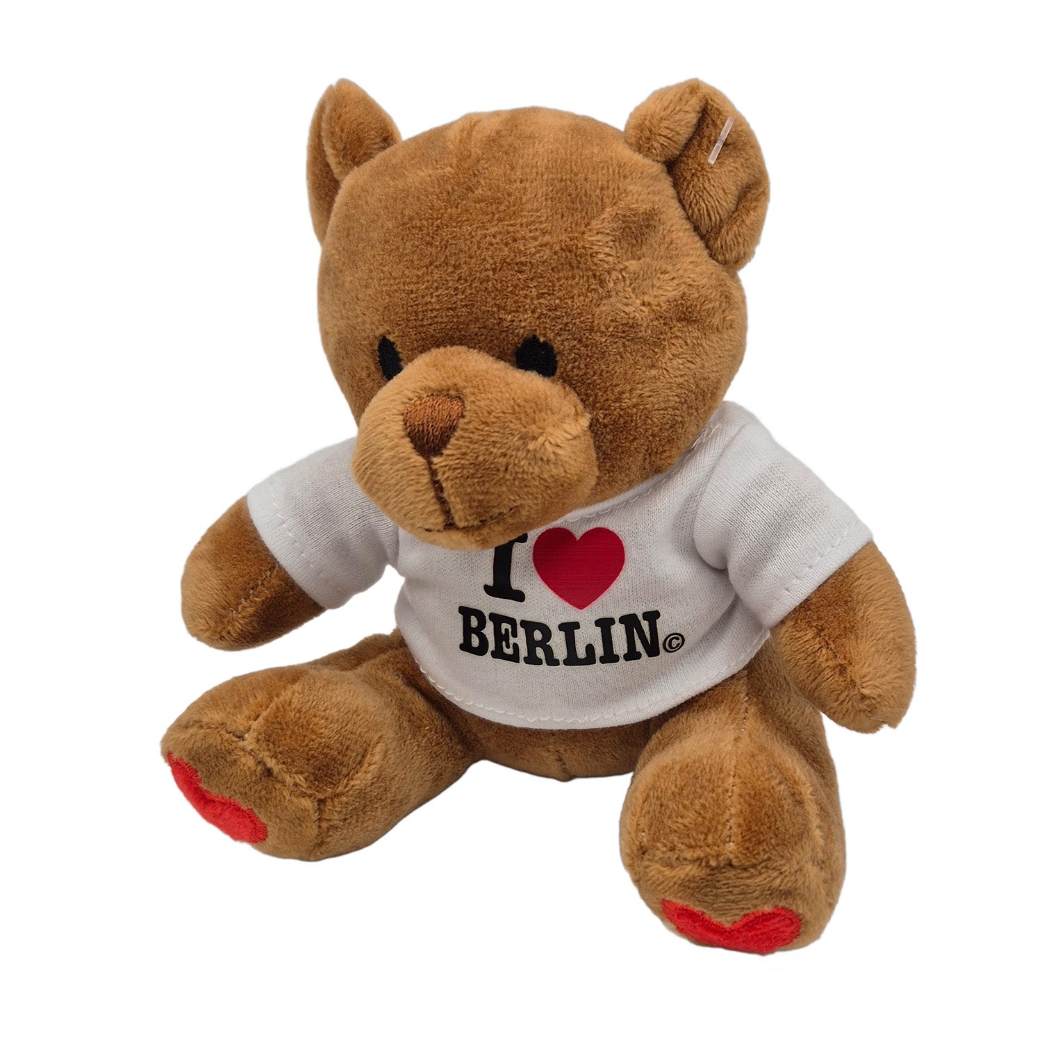 Bär klein 12cm I Love Berlin sortiert