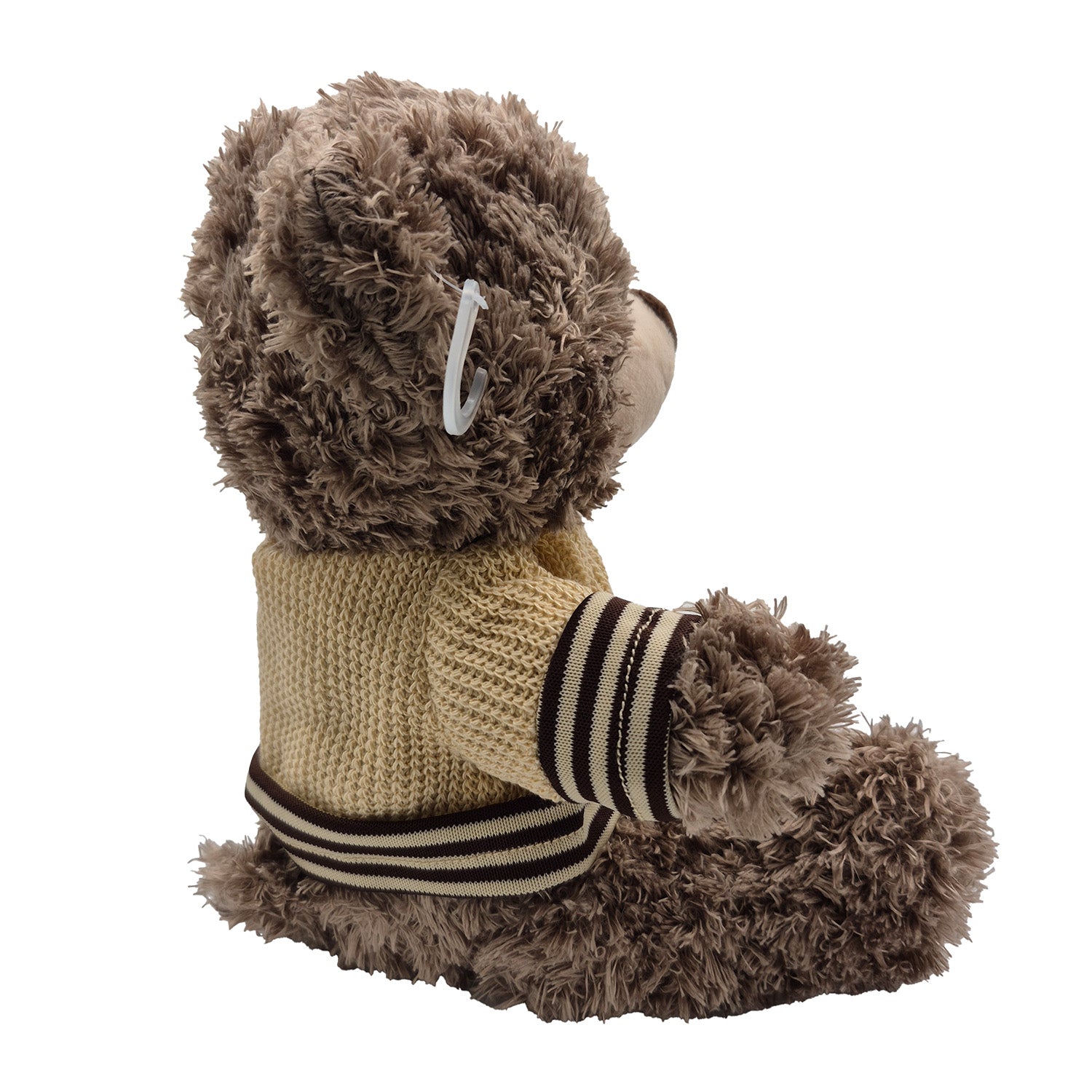 Bär groß 20cm Berlin Pulli mit Tatzen grau/braun
