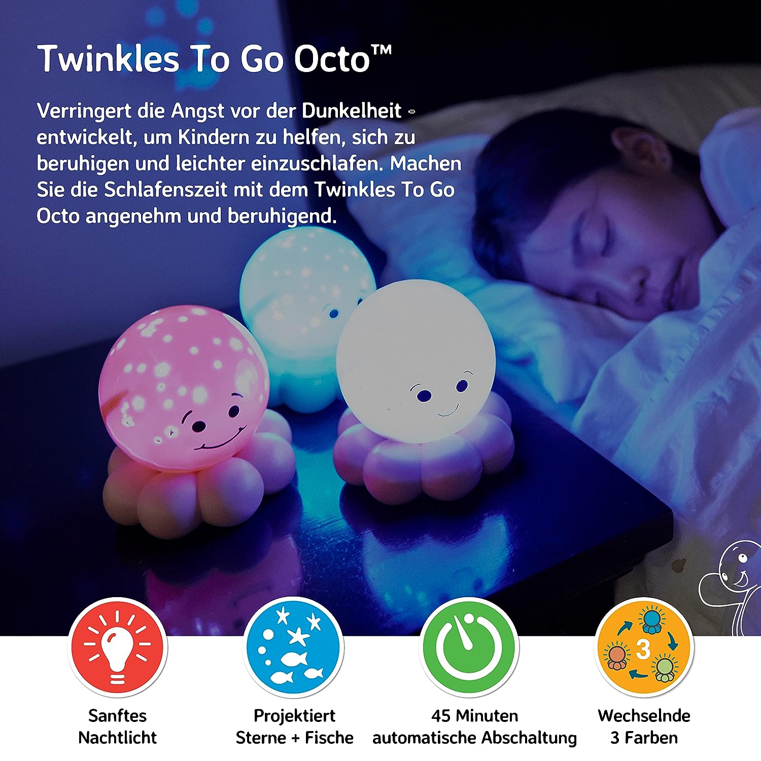 Twinkles Octo to go night light
