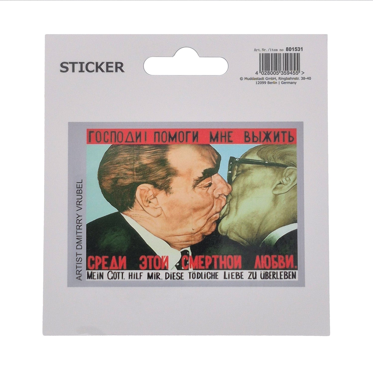 Sticker Bruderkuss