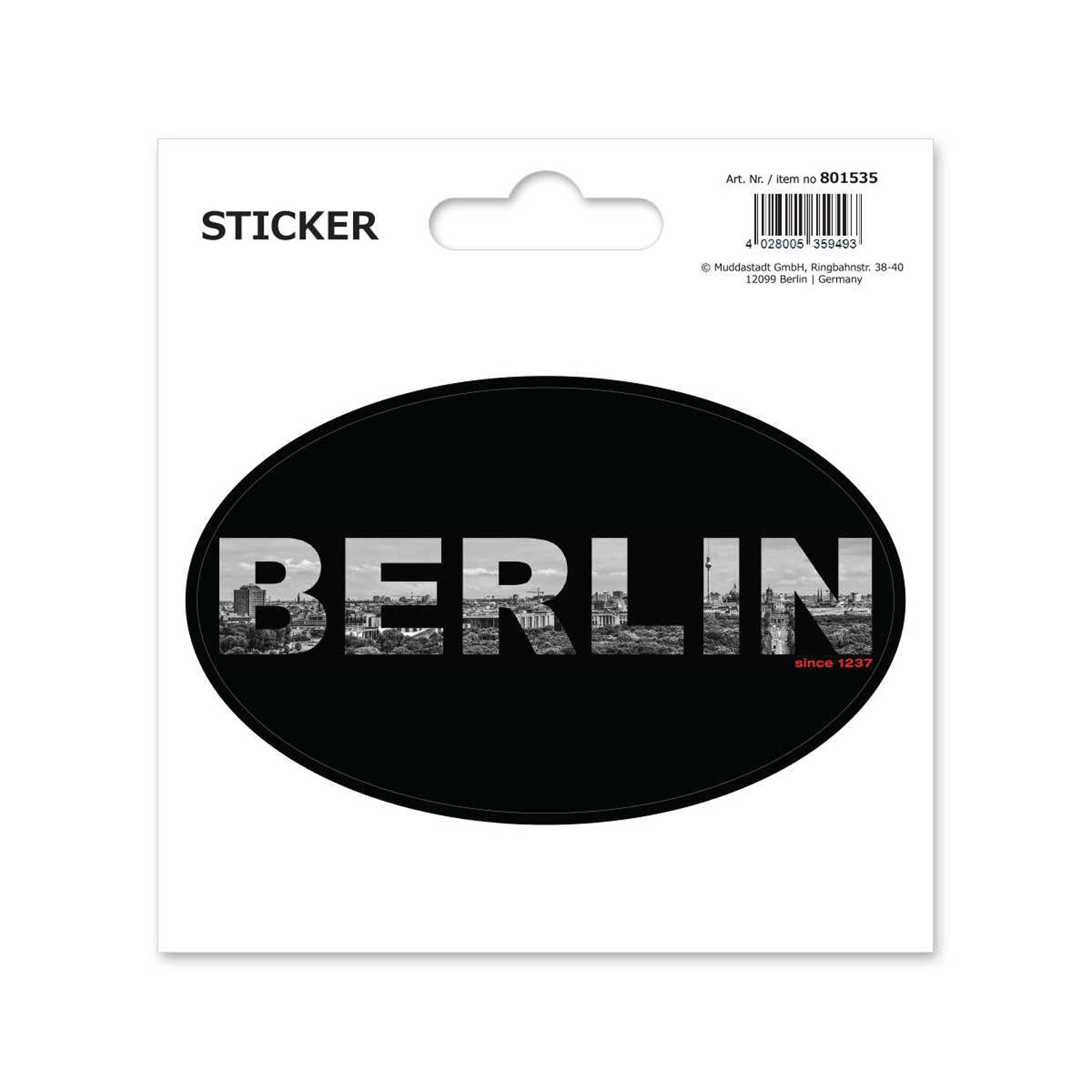 Sticker Panorama Berlin