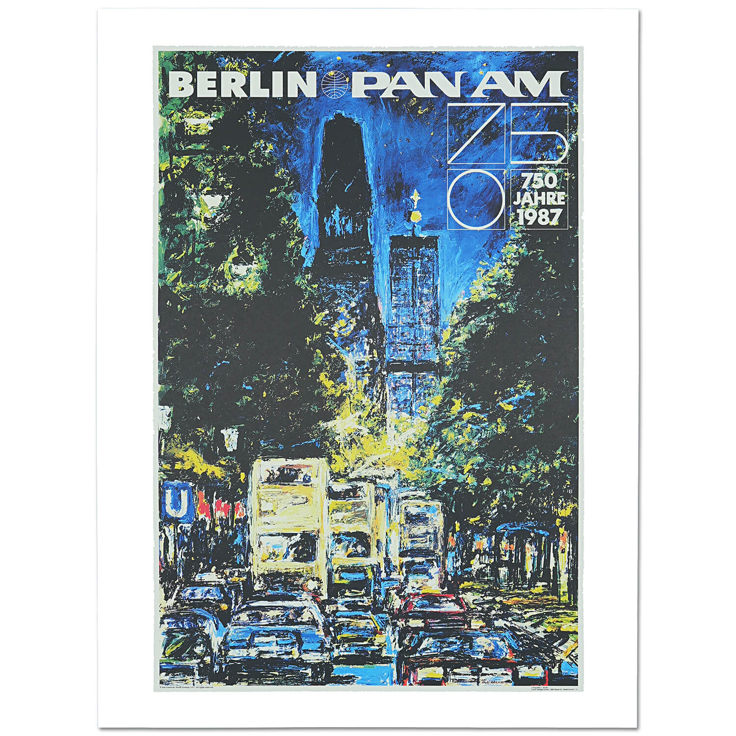 Stick No Bills® Stylische Retro-Poster 30x40cm – Stilvoller Blickfang im Vintage-Stil