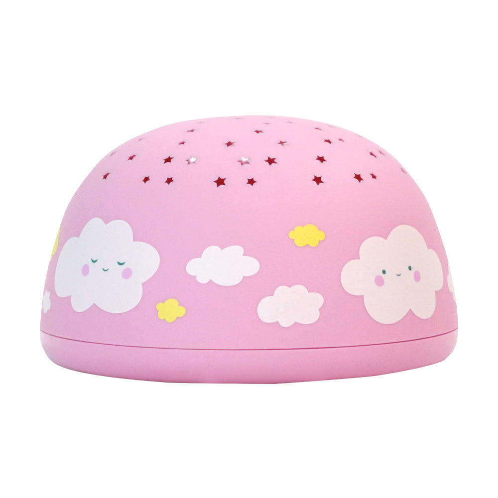 Starry night light with music pink