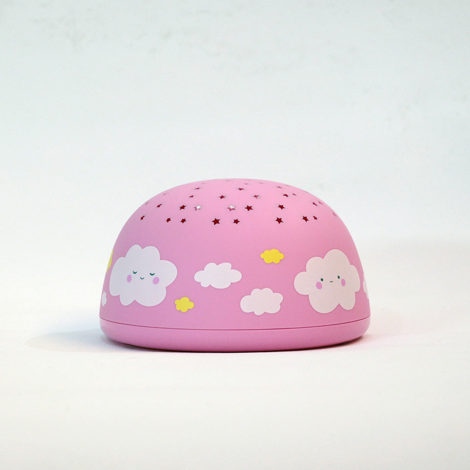 Starry night light with music pink