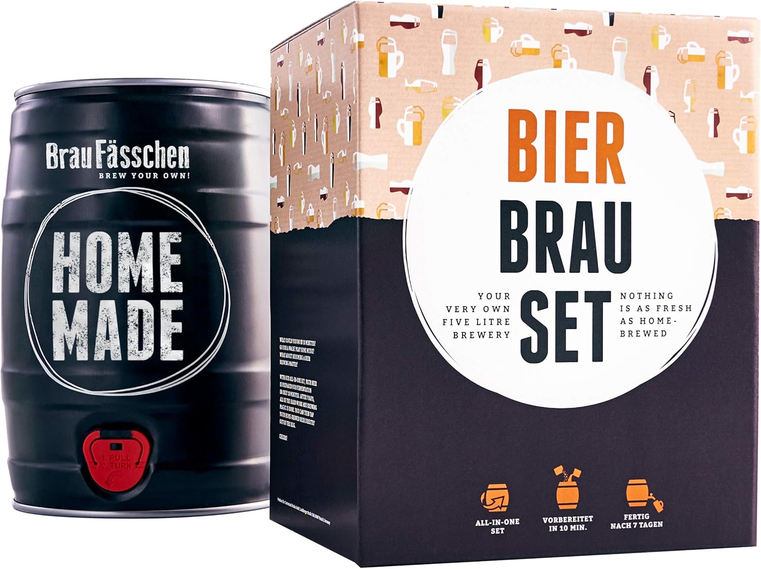 Beer brewing set - DARK - to brew yourself