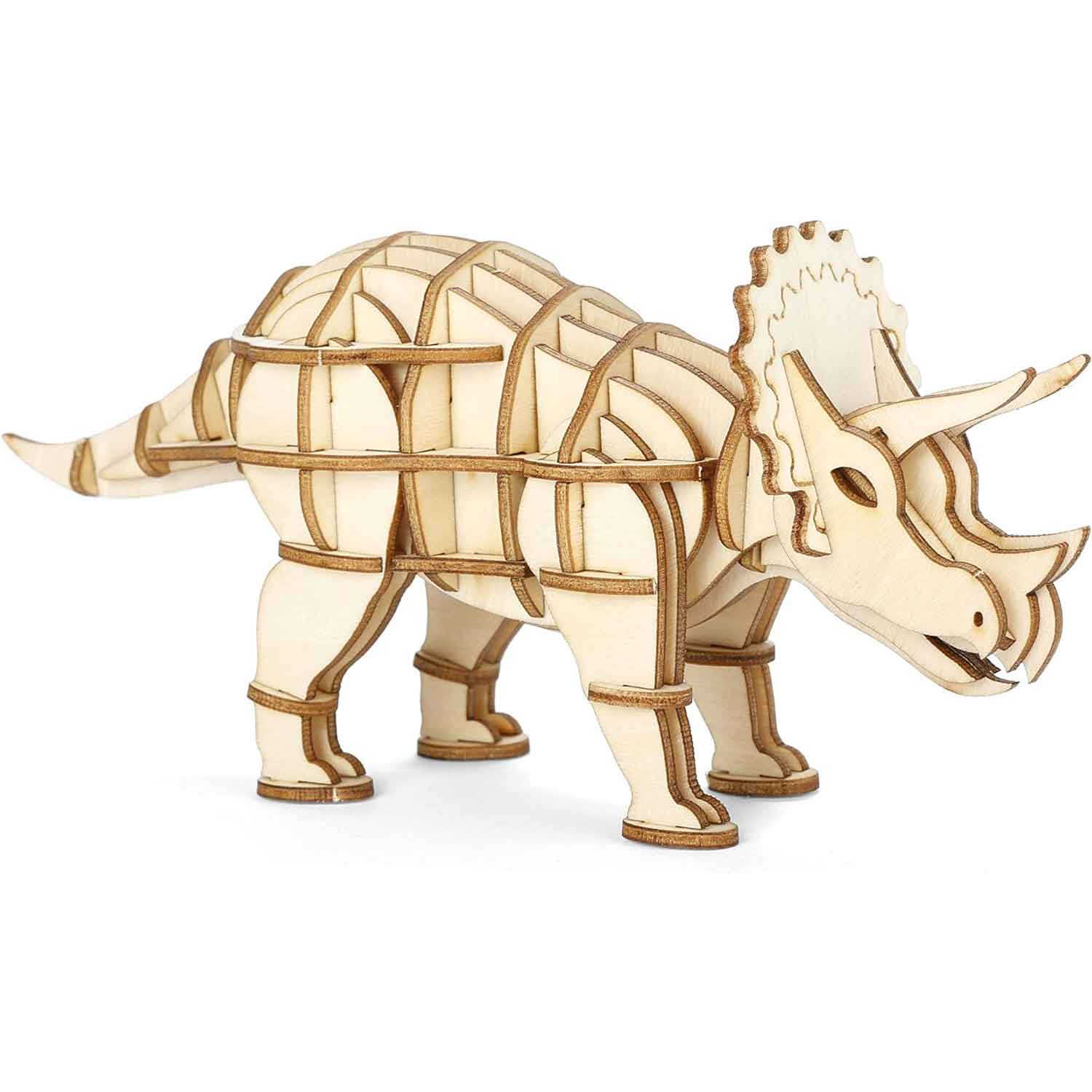 Dinosaurier-Triceratops-3D-Holzpuzzle-v-Kikkerland-berlindeluxe-dinosurier-holz