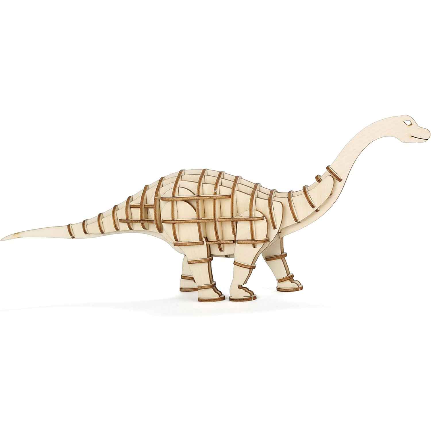 Dinosaurier-Apatosaurus-3D-Holzpuzzle-v-Kikkerland-berlindeluxe-dinosaurier-holz-anger-hals