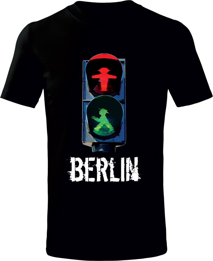T-Shirt Kinder "Ampel Berlin schwarz" von Robin Ruth