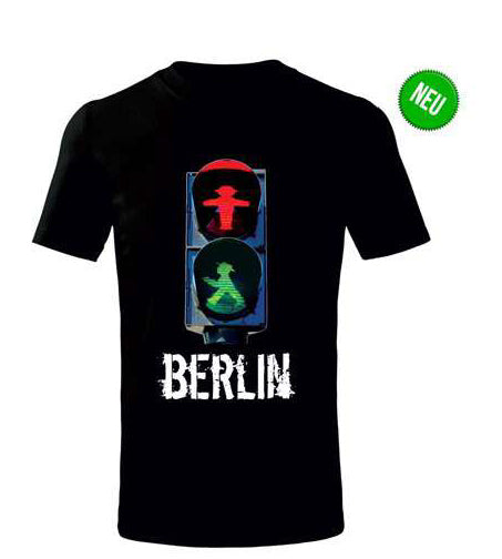 T-Shirt Kinder "Ampel Berlin schwarz" von Robin Ruth