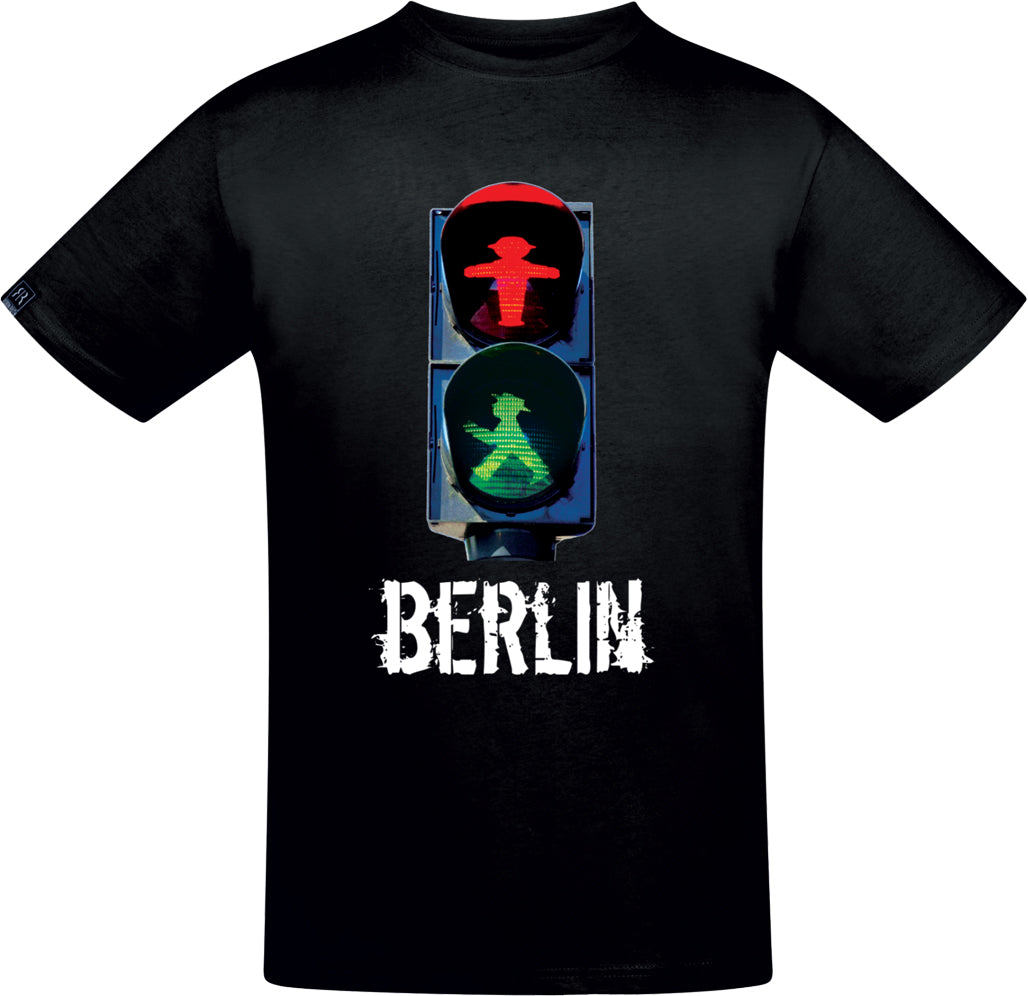 T-Shirt "Ampel Berlin schwarz" von Robin Ruth