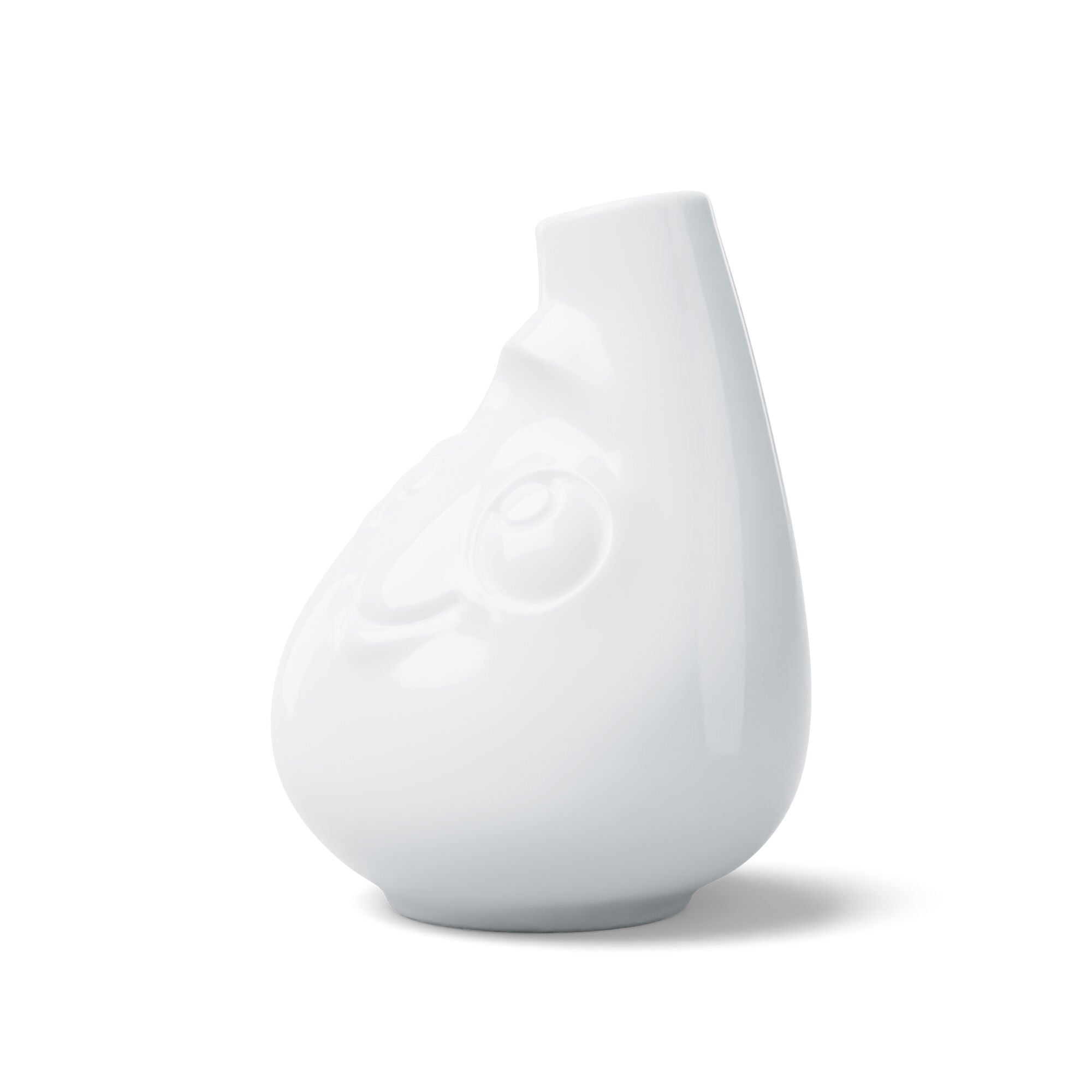 Vase klein "Putzig", weiß, 10cm - TV Tassen