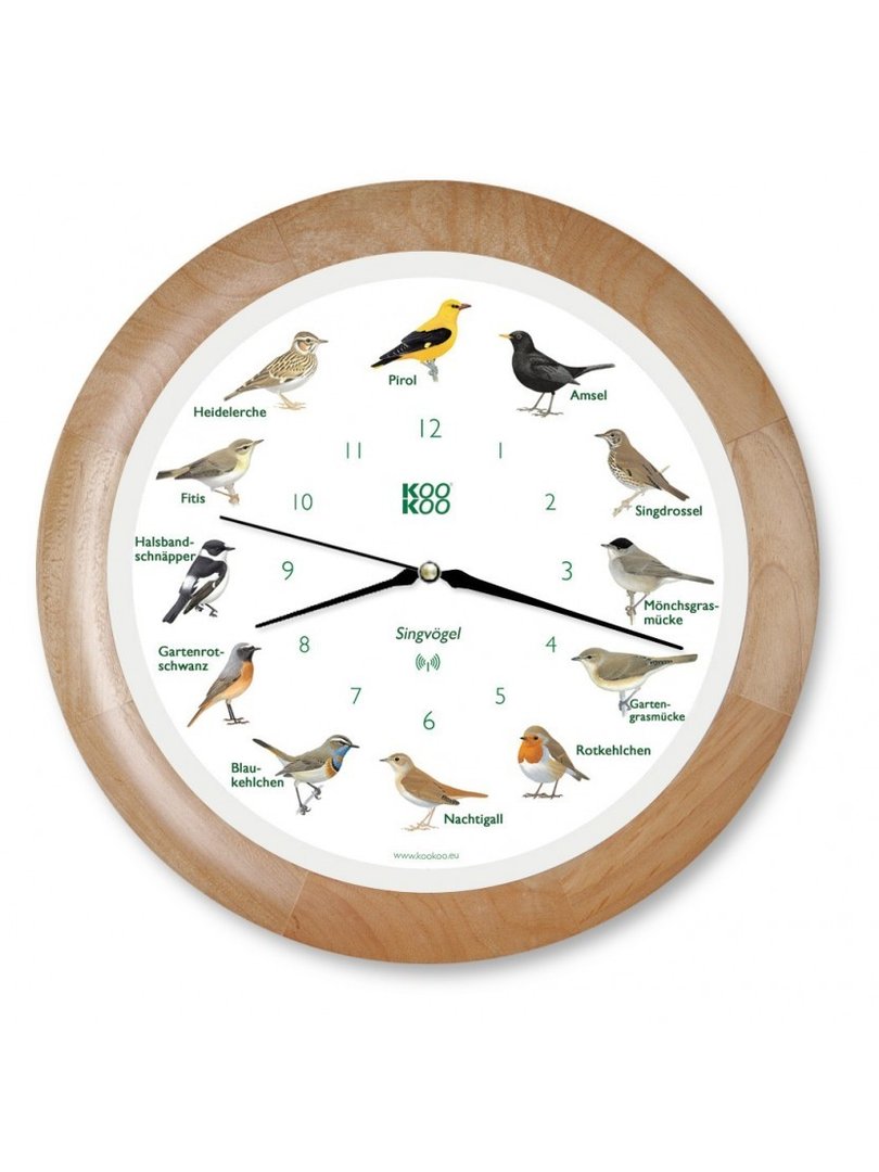 Singvögel Uhr - KOOKOO