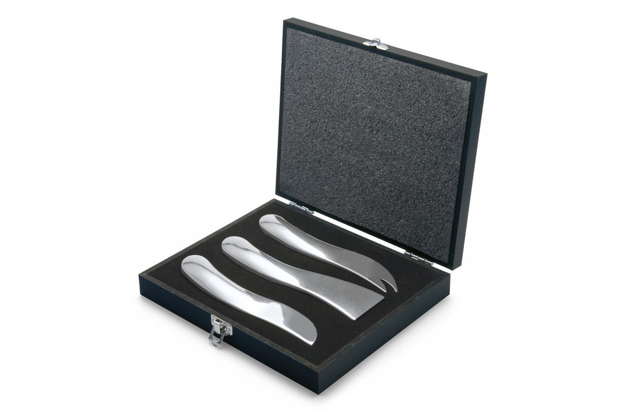 WAVE cheese knife set (3 pieces)