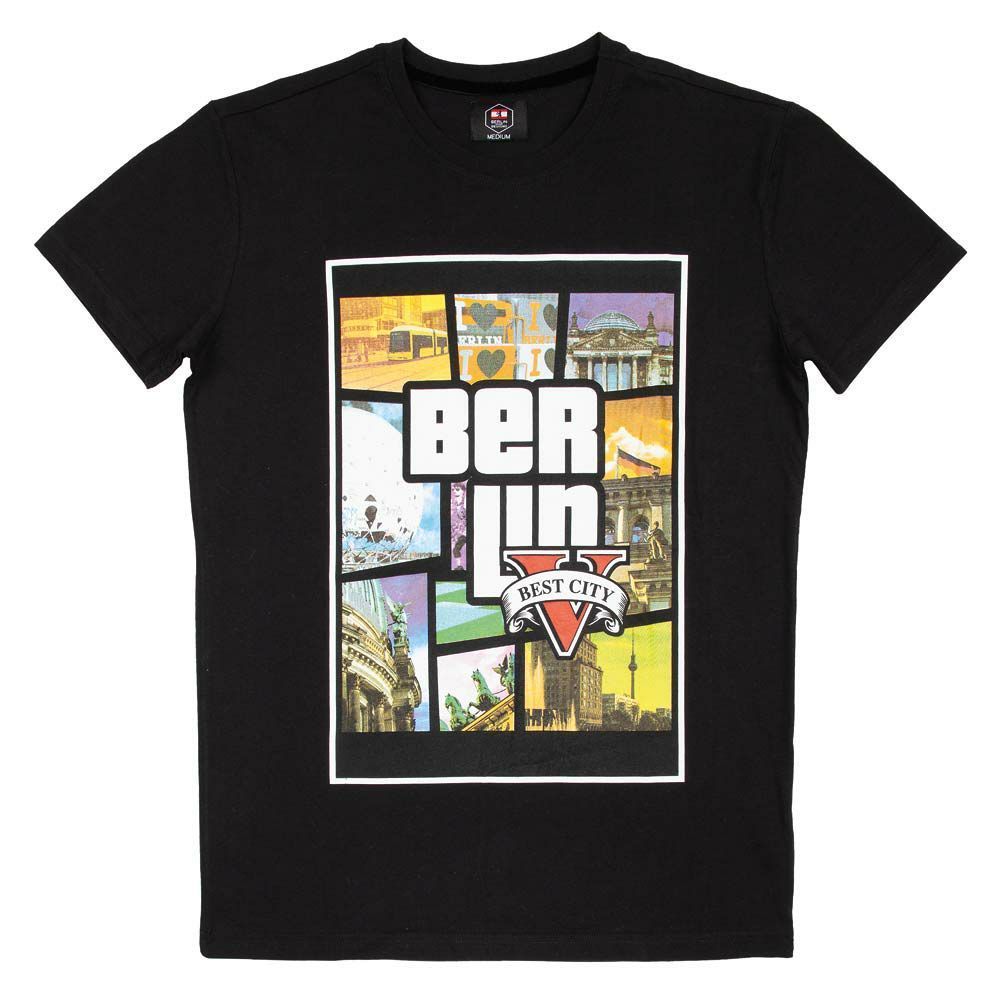 Berlin T-Shirt Grand Theft Black