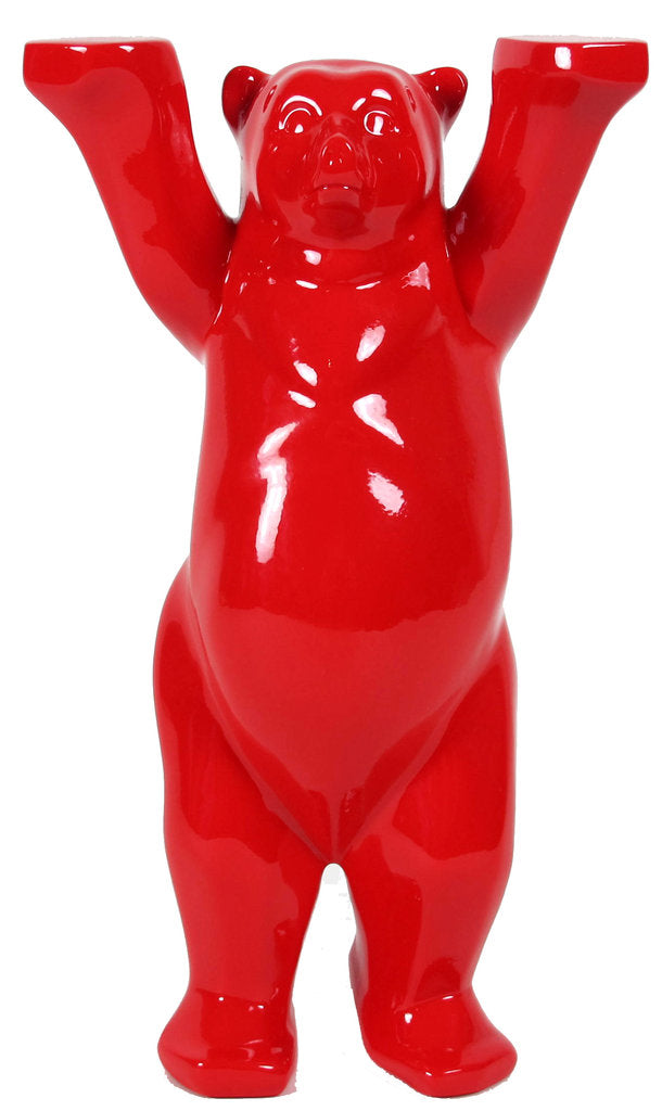 Buddy-Bear-RED-rot-berlindeluxe-einfarbig