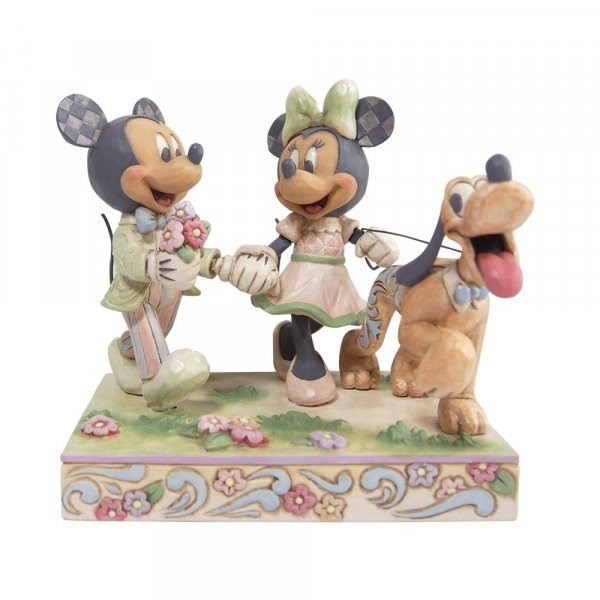 Mickey Minnie Pluto Figur Disney