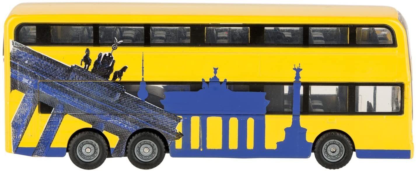 Berlin double decker bus toy model