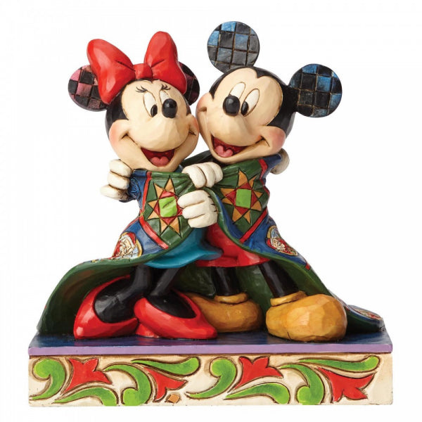Warm Wishes - Mickey & Minnie Figur