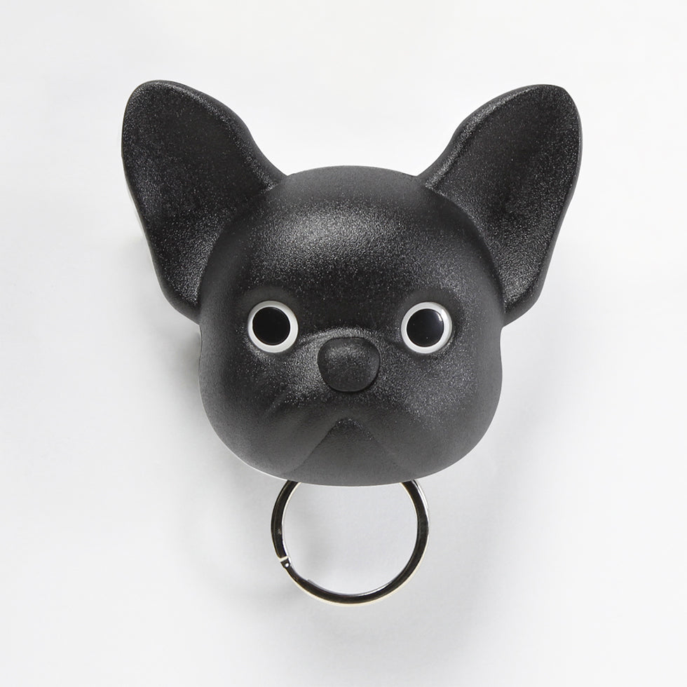 Schlüsselhalter-Frenchy-schwarz-berlindeluxe-hund-bulldogge-schwarz