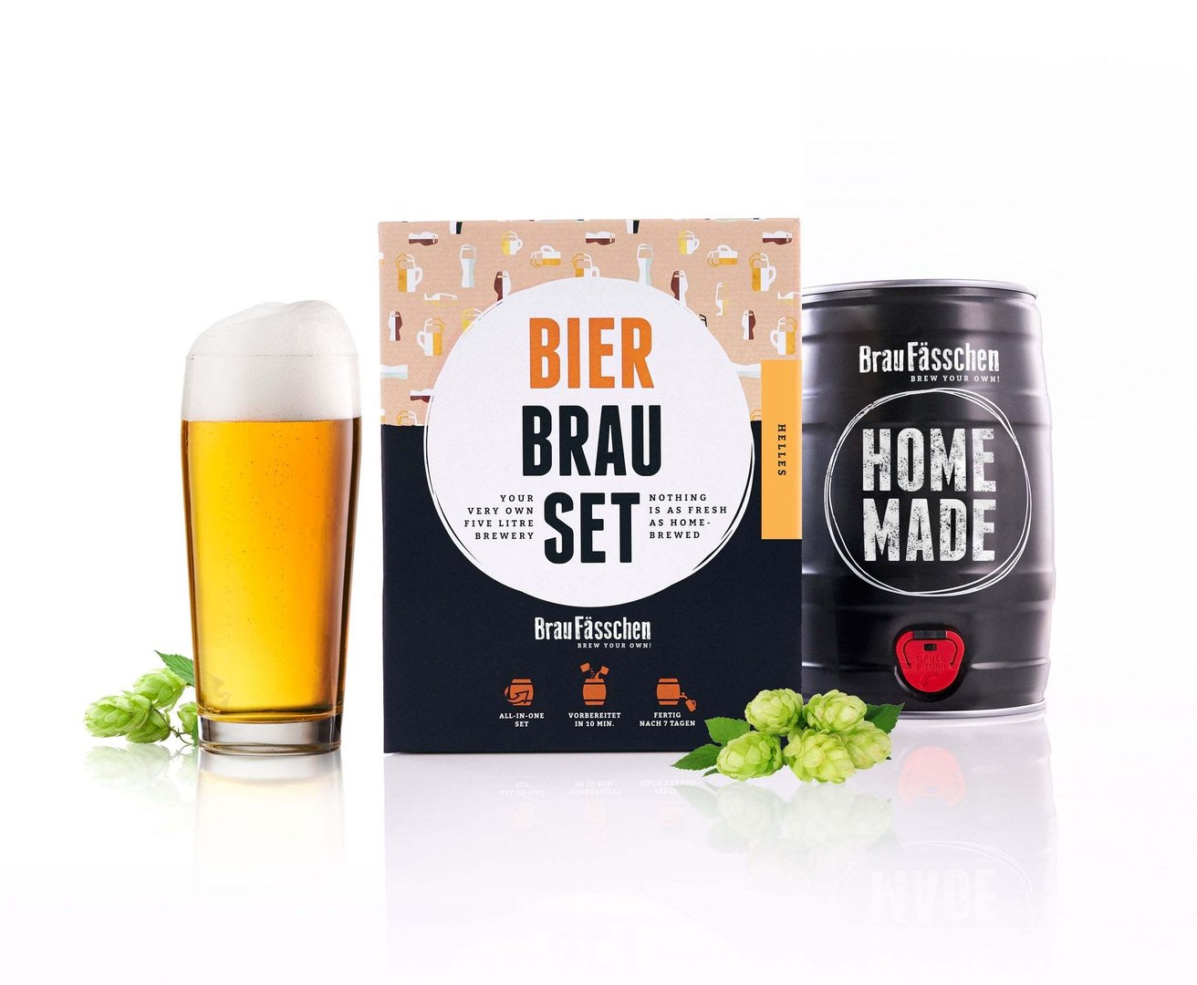 Beer brewing set - HELLES - to brew yourself