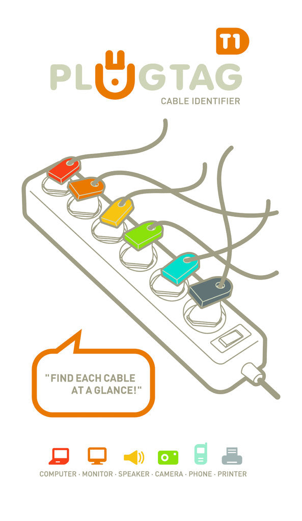 Kabelmarkierer - Plug Tags by ALIFE Design