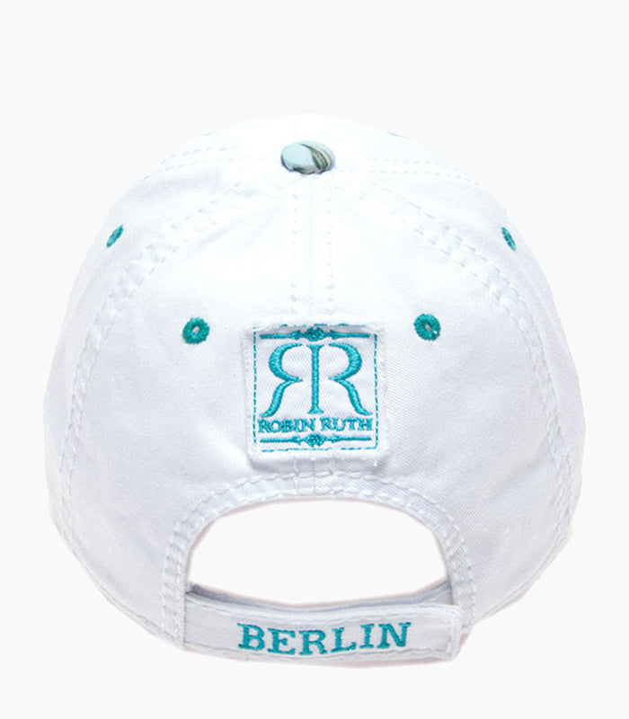 Berlin-Basecap-Angelika-von-Robin-Ruth-berlindeluxe-blumen-weiß-hinten