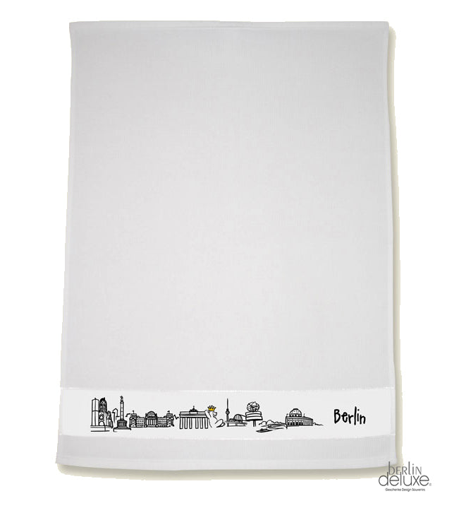 Tea Towel Berlin Skyline