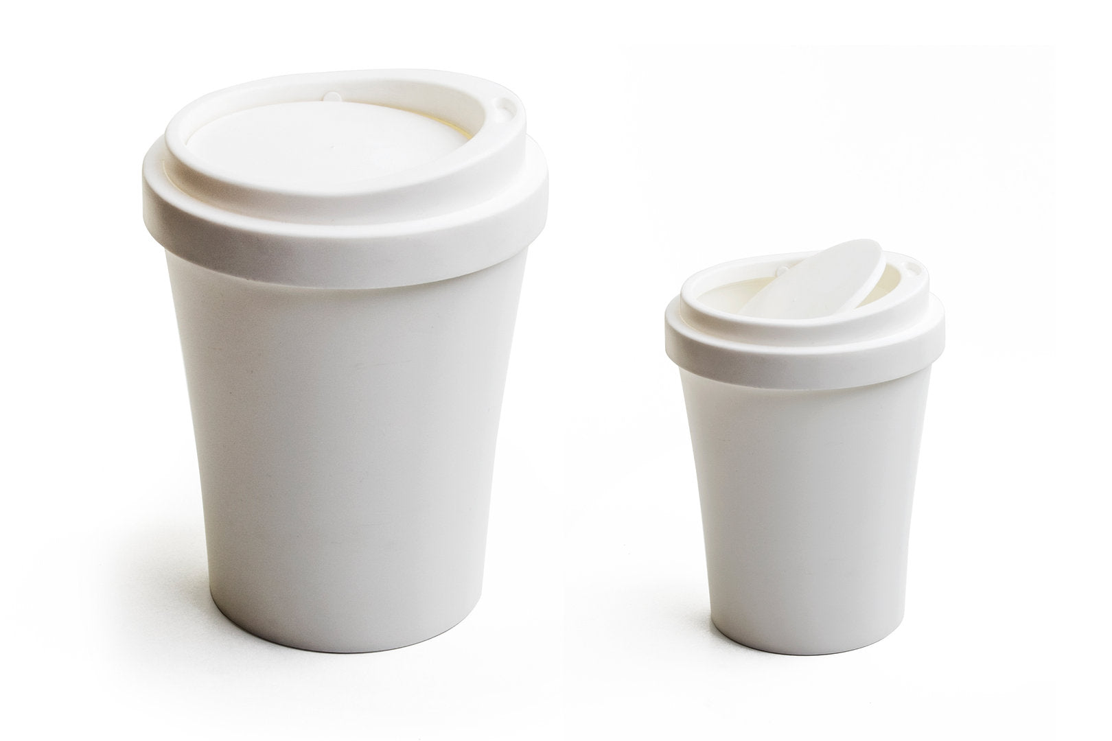 Mini waste bin "Coffee Bin" white - Qualy
