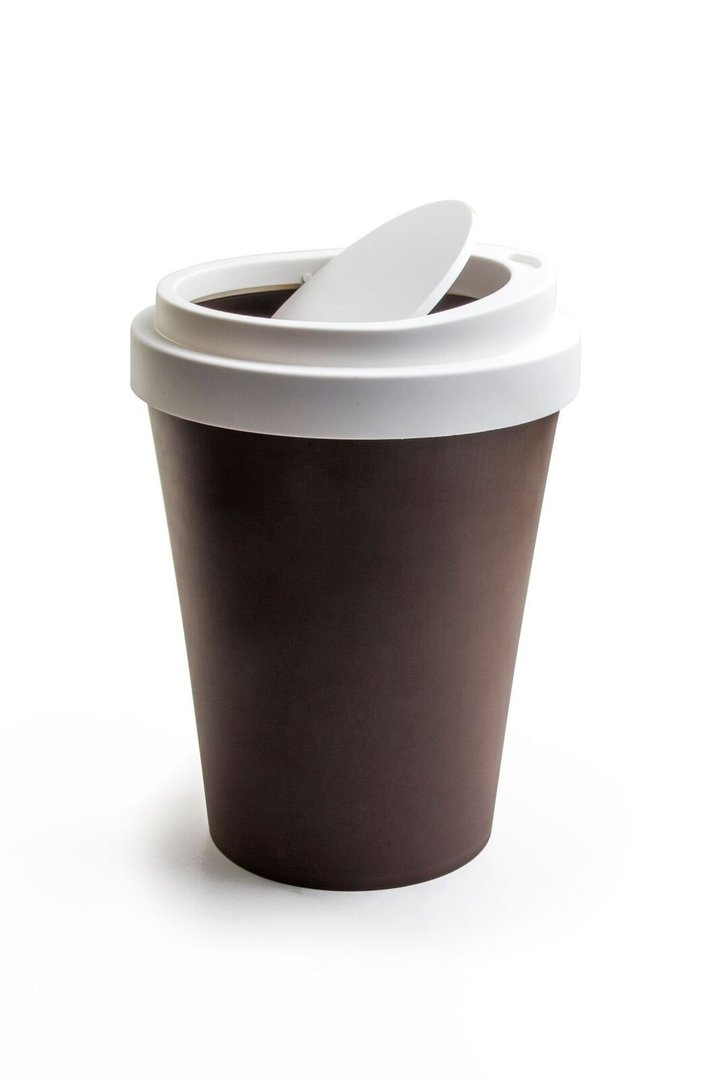 Abfalleimer "Coffee Bin" braun - Qualy