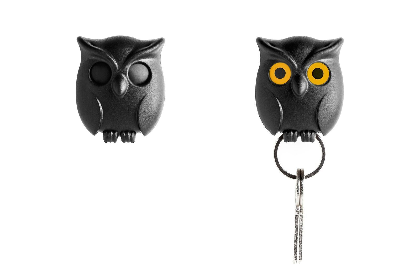 Key holder owl black