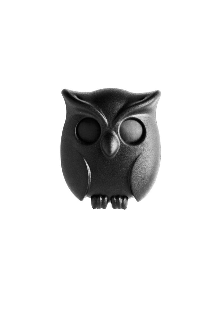 Key holder owl black