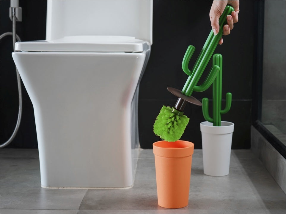 Toilettenbürste Kaktus "Cacbrush" Orange