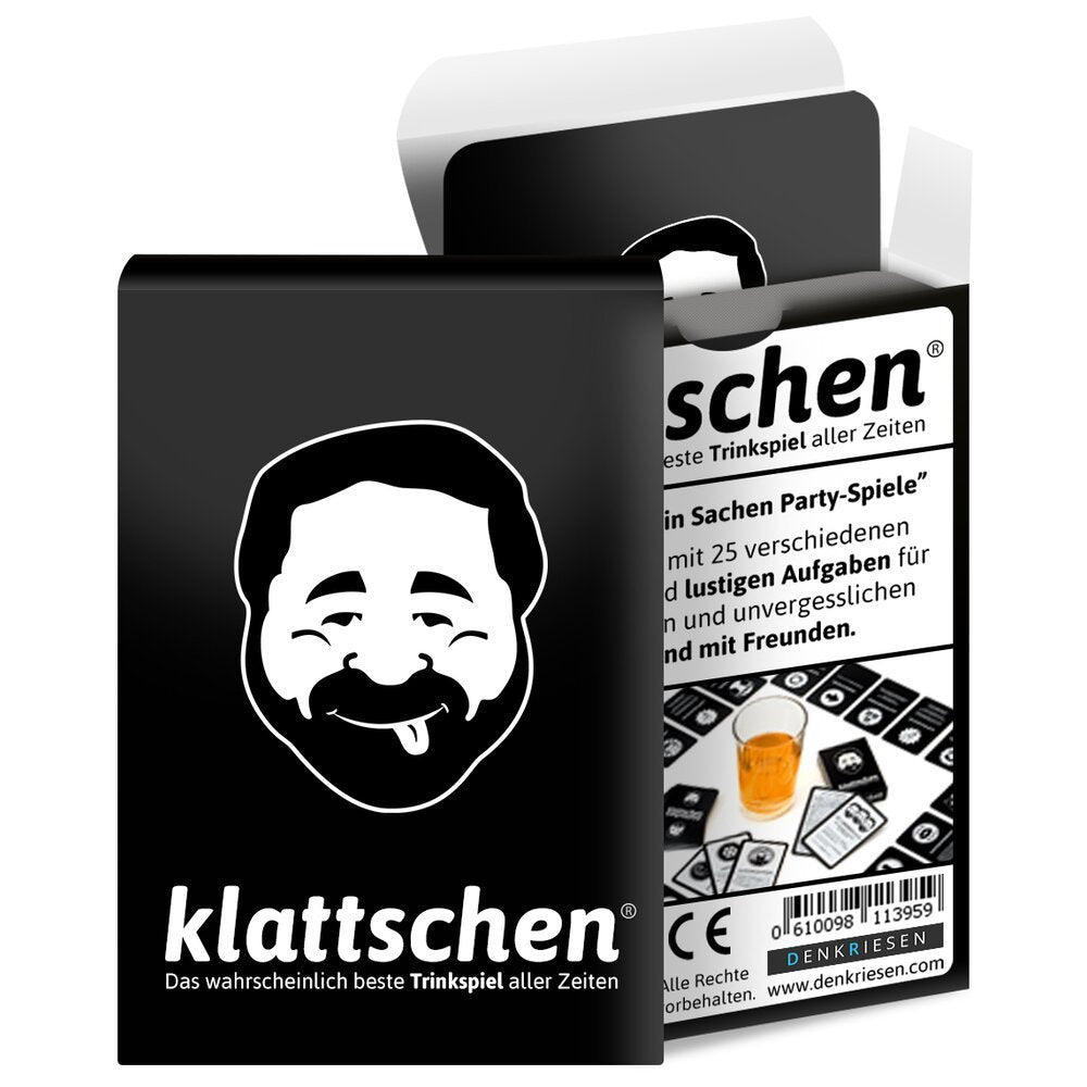 Klattschen-Trinkspiel / Partyspiel-berlindeluxe-spiel-karten