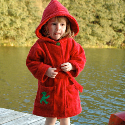 Ampelmann "Badezwerg" bathrobe for children